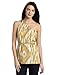 Kenneth Cole Women's Asymmetric Broken Ikat Print Tunic
