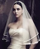 V11 Clearance sale long 1T Ivory wedding cheap veils for bride big day