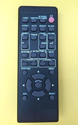 TOP Quality Generic Universal Compatible Replacement Projector Remote Control Fit For Hitachi Projector CP-A222WNM Brand New 250 Days Warranty by GGRC