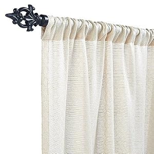 Outdoor Patterned Drapery Panel in Sunbrella Sheer Vista - 120" - Frontgate