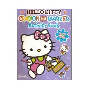 Hello Kitty Marker/sticker Activity Book [Paperback]