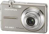 Olympus FE-280 Compact Digital Camera - Silver (8.0MP, 3x Optical Zoom) 2.5"LCD