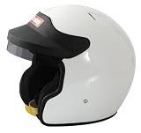 RaceQuip 252117 SA-2010 XX-Large White Open-Face Helmet