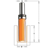 Best Price CMT 812.127.11B Pattern Router Bit 1/4-Inch Shank, 1/2-Inch Cutting Diameter, 1-1/4-Inch Cutting Length With 1/2-Inch Bearing