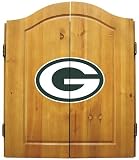 Green Bay Packers NFL Dart Cabinet and Dartboard Set by Imperial International