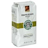 Starbucks Espresso Roast Coffee, Whole Bean, 12-Ounce Bags (Pack of 3)