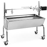 barbecue charbon avec tourne broche electrique