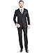 Tazio Mens Suit 2 Button 3 Piece Slim Fit