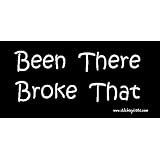 Been There Broke That Offroad Bumper Sticker Decal by Sticker Pirate