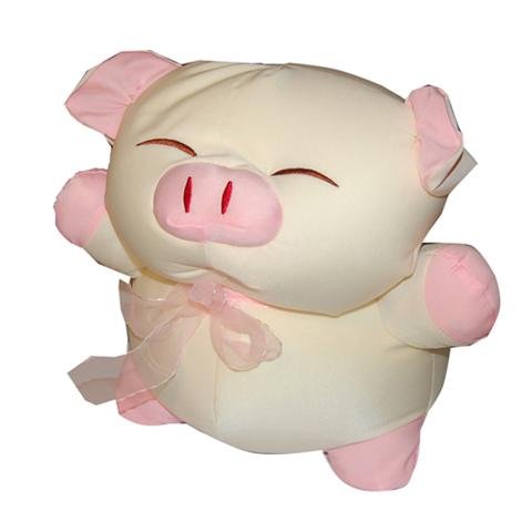 41F9%2B70MGDL Snow Foam Micro Beads Pillow Petz Pig Large 18