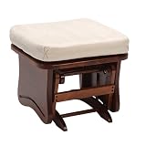 Brooks Furniture Glider Ottoman - Cherry/ Shell