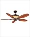 Savoy House 5240015WA56 Blue Ridge Fan - New Tortoise Shell Uplight Ceiling Fan 52 Blades