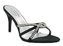A54 Ladies Black Wedding Prom Sandals Womens Shoes Sizes 3-8
