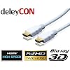 deleyCON HDMI Kabel 1.4a High Speed with Ethernet - [2m] - 3D Ready - Audio R�ckkanal [2 meter]