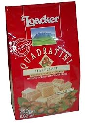 Loacker Hazelnut Quadratini 8.8oz