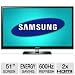 Samsung PN51E490 51-Inch 720p 600 Hz 3D Plasma HDTV (Black)