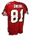 Autographed Terrell Owens San Francisco 49ers Authentic Nfl Reebok Red Jersey