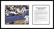 Derek Jeter New York Yankees MLB Instant Classic Dive Into Stands Framed Photograph with Article and