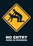 NO ENTRY DOGGY WORK PROGRESS 24