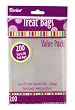 Treat Bags 3-3/4"X6" 100/Pkg - Clear