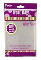 Darice 28-002V 3-3/4-Inch-by- 6-Inch Clear Treat Bag 200-Pieces