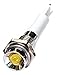 Protruding Indicator Light, LED Lamp Type, 12VDC Voltage, 6mm Mounting Dia. Size