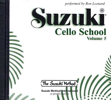 MusicalInstruments: Suzuki Cello School Volume 5   Compact Disc  Tsutsumi 