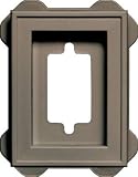 Builders Edge #130130002-095 Clay RecessedMini Block