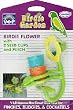 Parakeet Toy: Flower perch with seed cups