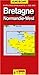 France Map: Brittany/Normandy West Sheet 2 (GeoCenter Euro Map)