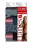 Hanes Low Rise Brief 4-Pack - 8007