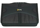 104 Disc Capacity Wings Design CD/DVD Binder #CRY-69104 - 1 BLUE  2 BLACK - Quantity of 3 Binders - (Holder, Carrier, Storage, Portfolio, Organizer)