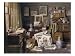 Corner of a Study Art Giclee Poster Print by Benjamin Walter Spiers, 24x18
