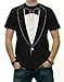 Tuxedo Tees The Classic Black Tie Tuxedo T Shirt (Black) #19 and Bewild Balloon