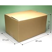 ダンボール（大）　幅41×奥行31×高さ21.5cm