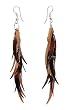 Earrings - E369 - Sequin Dangle - Comet ~ Copper