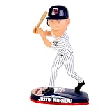 Forever Collectibles Minnesota Twins Justin Morneau Helmet Base Bobblehead