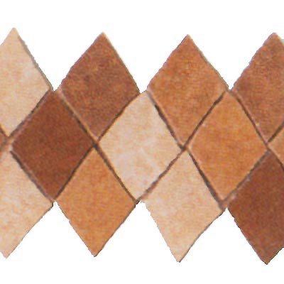 Laufen Vail Mosaic 7 1/4 x 13 Multicolor Ceramic Tile & Stone