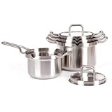 COOKWARE Edelstahl Kochtöpfe 4er Set Royal VKB