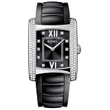 Ebel Brasilia Ladies Black Strap Diamond Watch 9256M48 158BC35606XS - 1215900 by Ebel