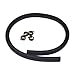 Briggs & Stratton 25-Inch Fuel Line with 4 Clamps 5414K