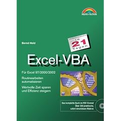Excel-VBA in 21 Tagen . F�r Excel 97/2000/2002