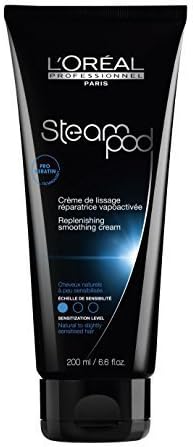 Steampod by L'Oreal Professional Replenishing Smoothing Cream 200ml by L'Oreal Professional