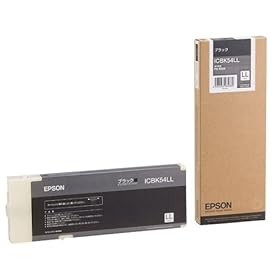 【クリックで詳細表示】セイコーエプソン インクカートリッジLL ブラック (PX-B500用) ICBK54LL： パソコン・周辺機器