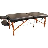 Master Massage The Ultima Therma-Top Salon Size Portable Heated Massage Table, 30 Inch
