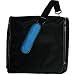 Alan Stuart Computer Messenger Bag: Black/Blue