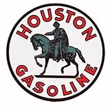 Husky Liners 00065 SignPast Houston Gasoline Round Reproduction Vintage Sign