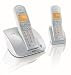 Philips CD 230 Duo schnurloses DECT Telefon  inkl. 2 Mobilteil