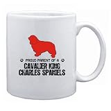 New  Proud Parent Cavalier King Charles Spaniels  Mug Dog
