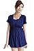 Bearsland Women's Maternity Shirt Nursing Tops Modal Comfy Breastfeeding Dress